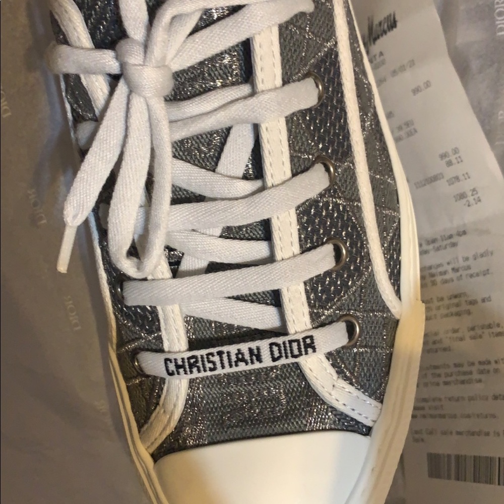 Like new Dior women sneakers , worn one time for 3 hours